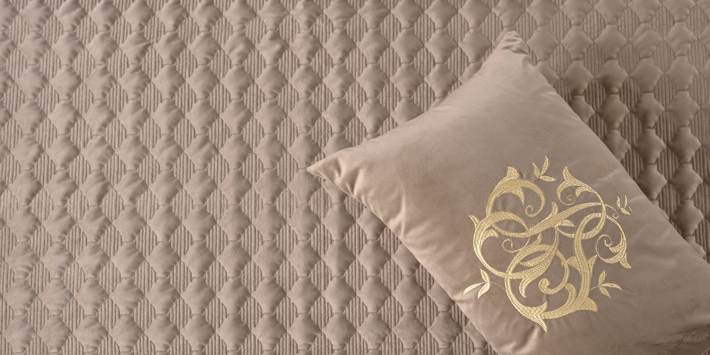 Atena BedSpread -Double Bed (100x108inches) with two Pillow covers