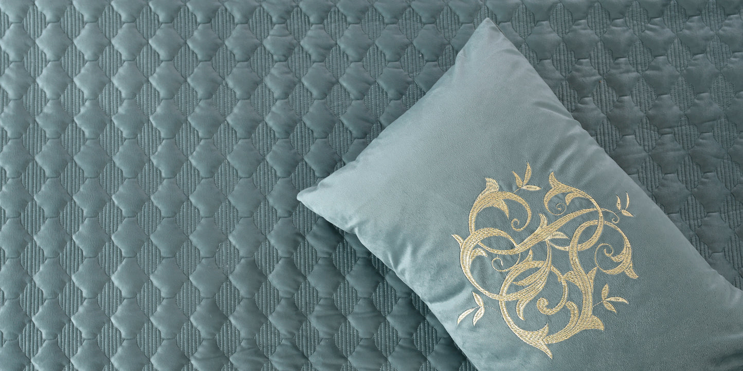 Atena BedSpread -Double Bed (100x108inches) with two Pillow covers