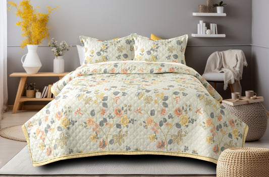 Colorado BedSpread -Double Bed (90x100 inches) with two Pillow covers