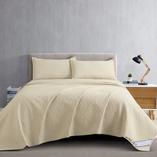 Vesper BedSpread -Double Bed (100x108inches) with two Pillow covers