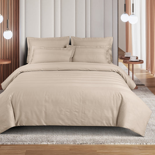 Triumph Bedsheet -King Size (108x108 inches) -400 TC with two Pillow Covers