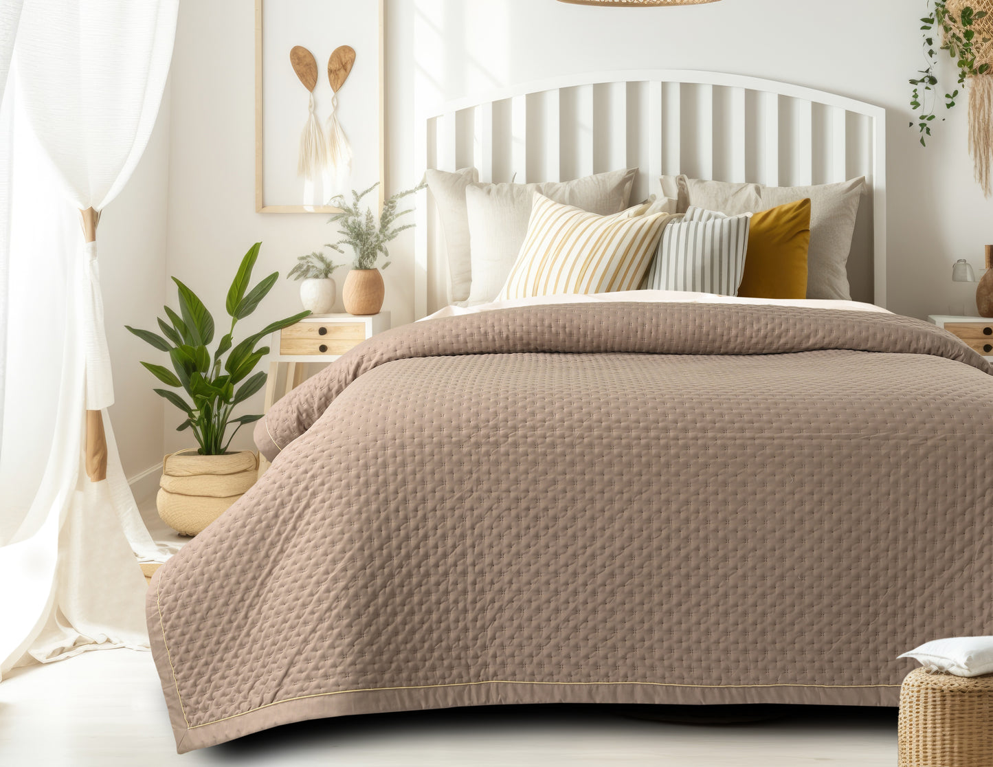 Ballina Comforter - Cotton Feel - Double Bed (90x100 inches)