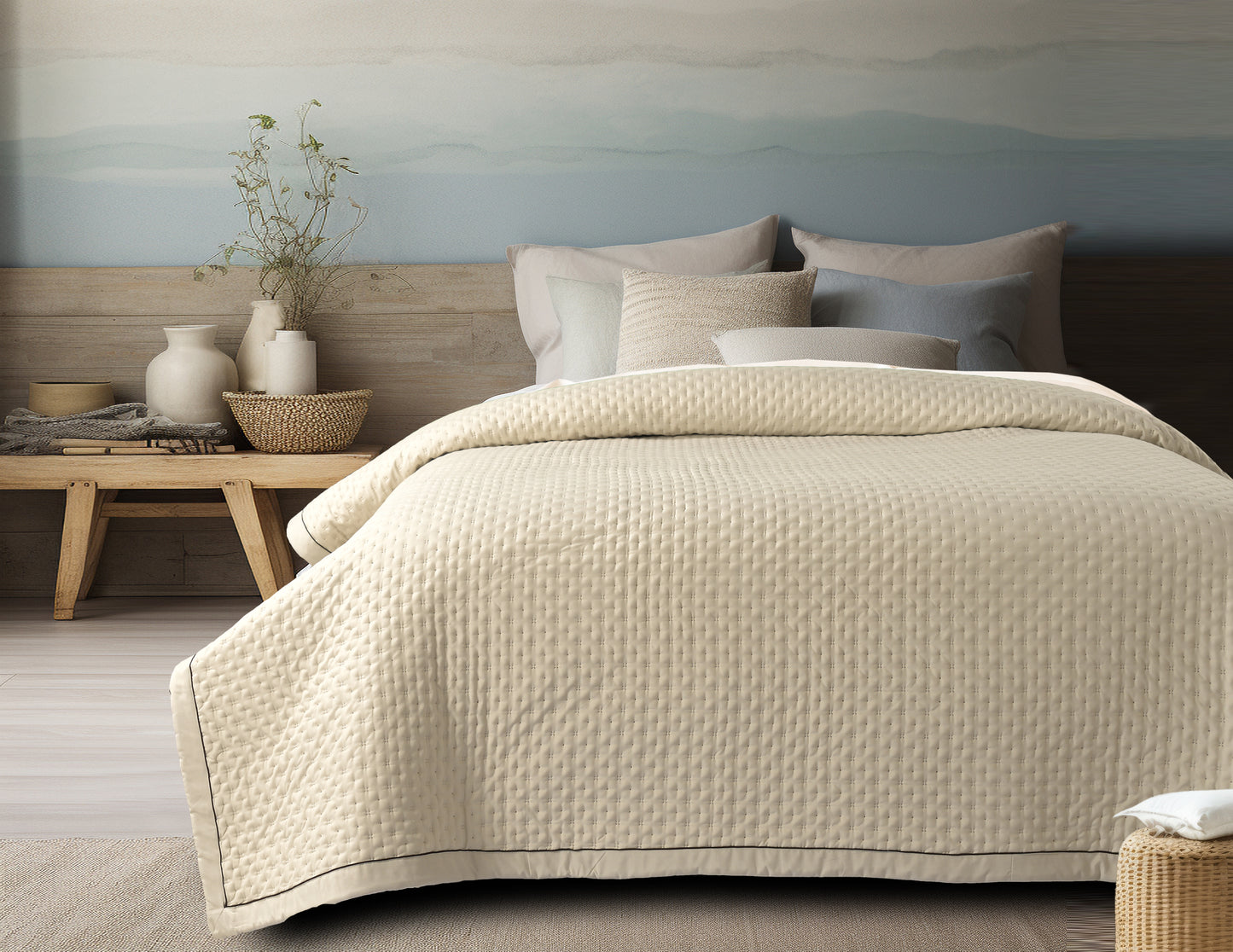 Ballina Comforter - Cotton Feel - Double Bed (90x100 inches)