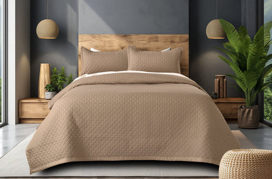 Ember BedSpread -Double Bed (100x108inches) with two Pillow covers