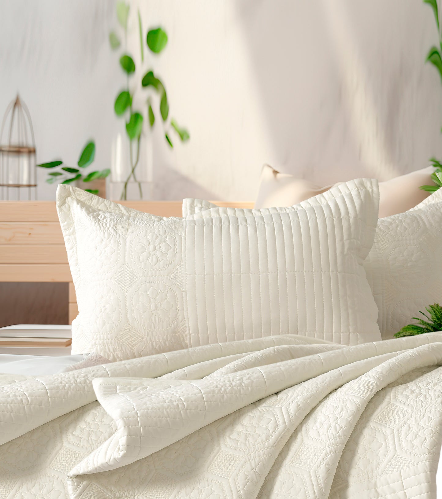 Iconic BedSpread -Double Bed (90x100 inches) with two Pillow covers