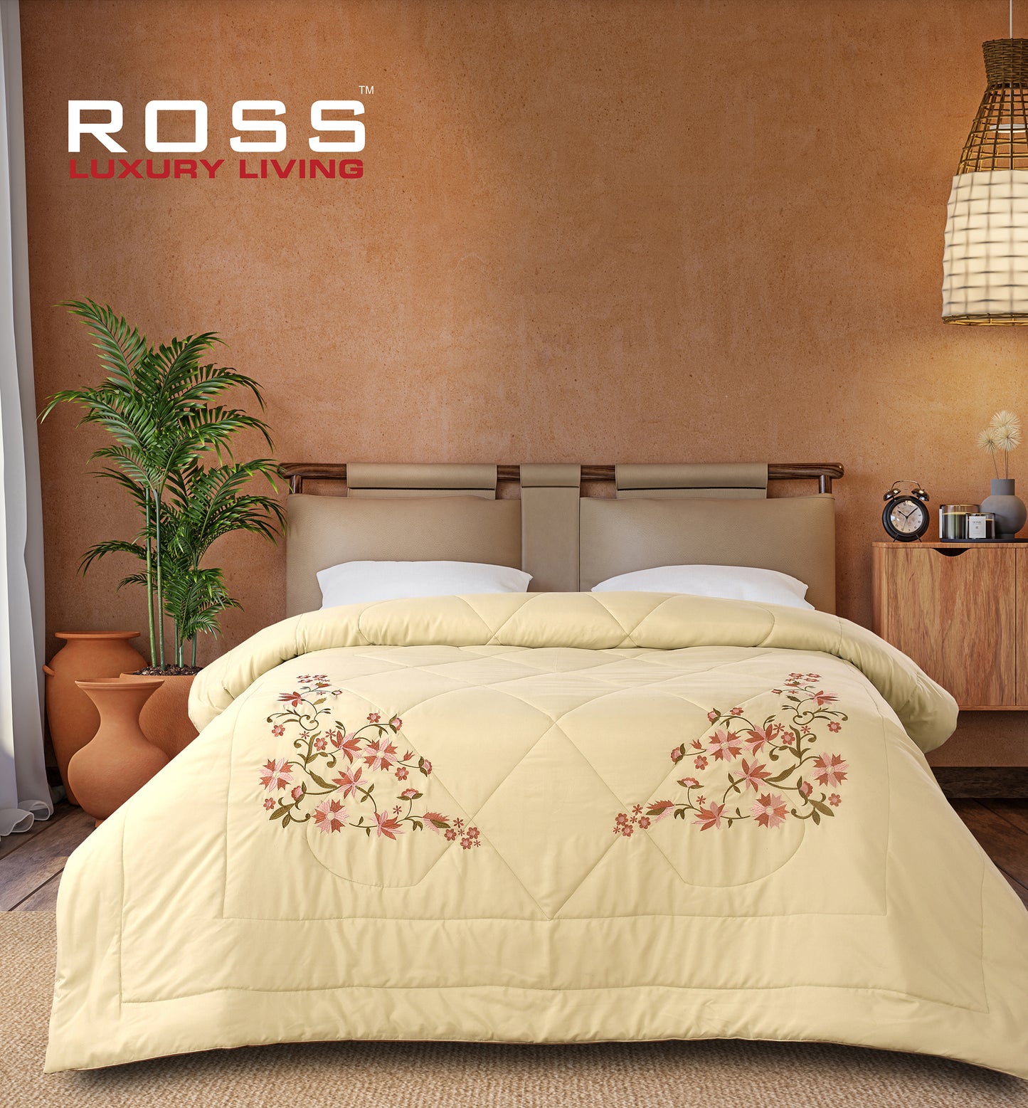 Marseille Comforter - Cotton Feel - Double Bed (90x100 inches)