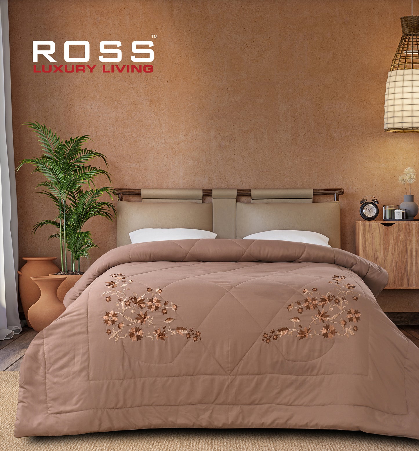 Marseille Comforter - Cotton Feel - Double Bed (90x100 inches)