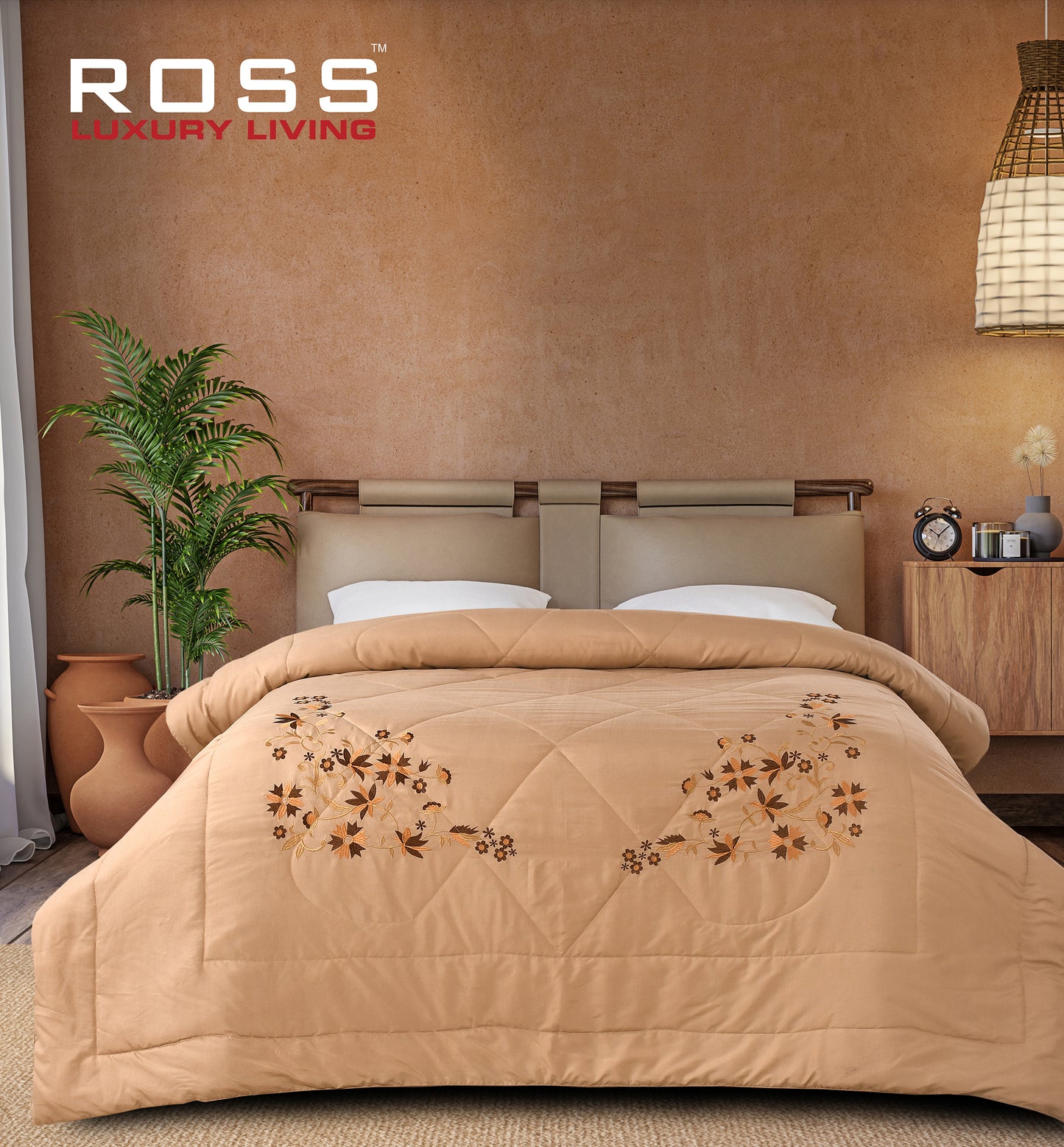 Marseille Comforter - Cotton Feel - Double Bed (90x100 inches)