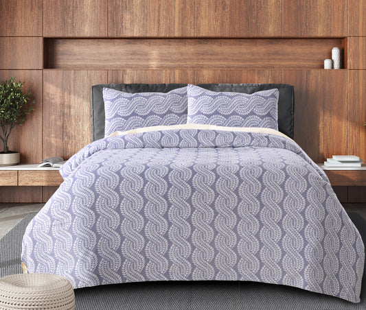 Porto Winter Bedsheet -King Size (100x108 inches) with two Pillow Covers