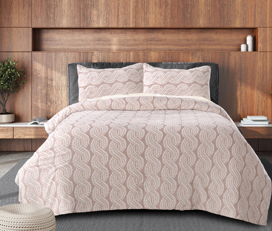 Porto Winter Bedsheet -King Size (100x108 inches) with two Pillow Covers