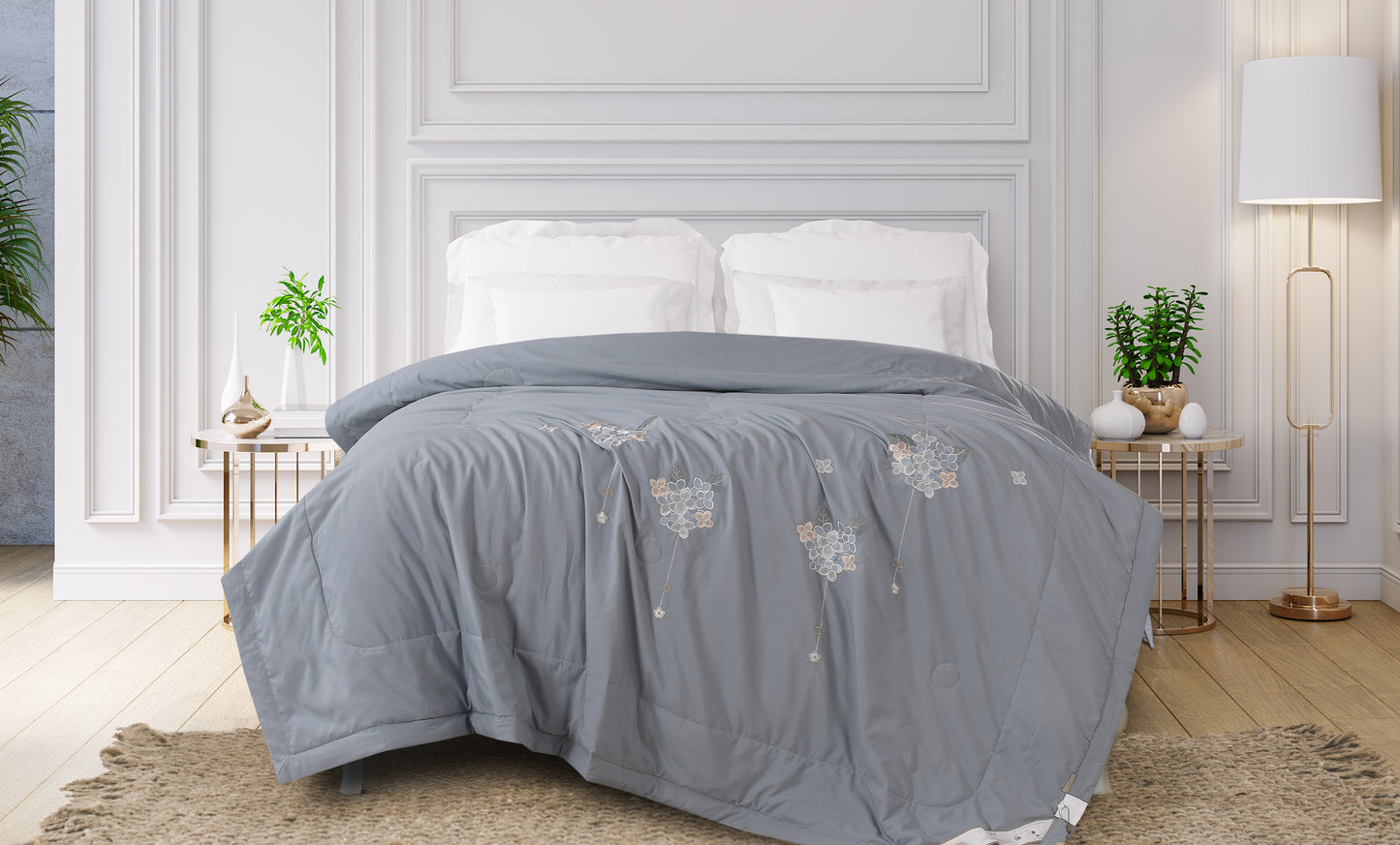 Dalton Comforter - Cotton Feel - Double Bed (90x100 inches)