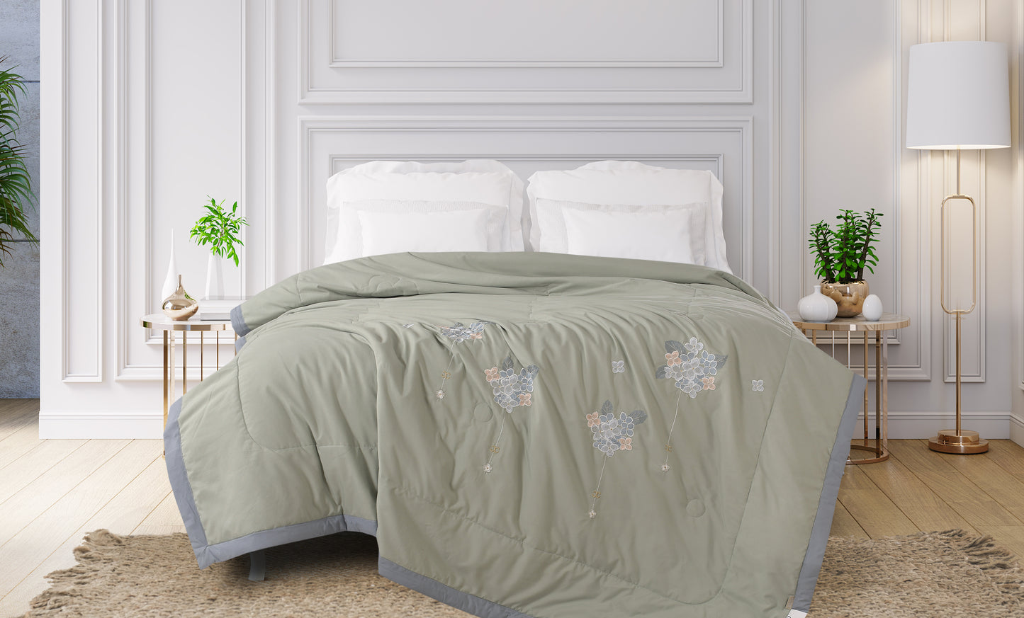 Dalton Comforter - Cotton Feel - Double Bed (90x100 inches)