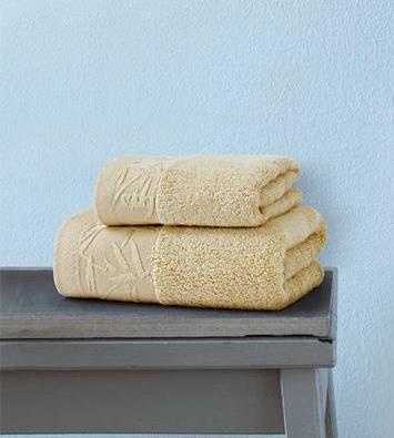 Spread Bamboo Towel - Sand 'High Absorbent & Super Soft 360 GSM