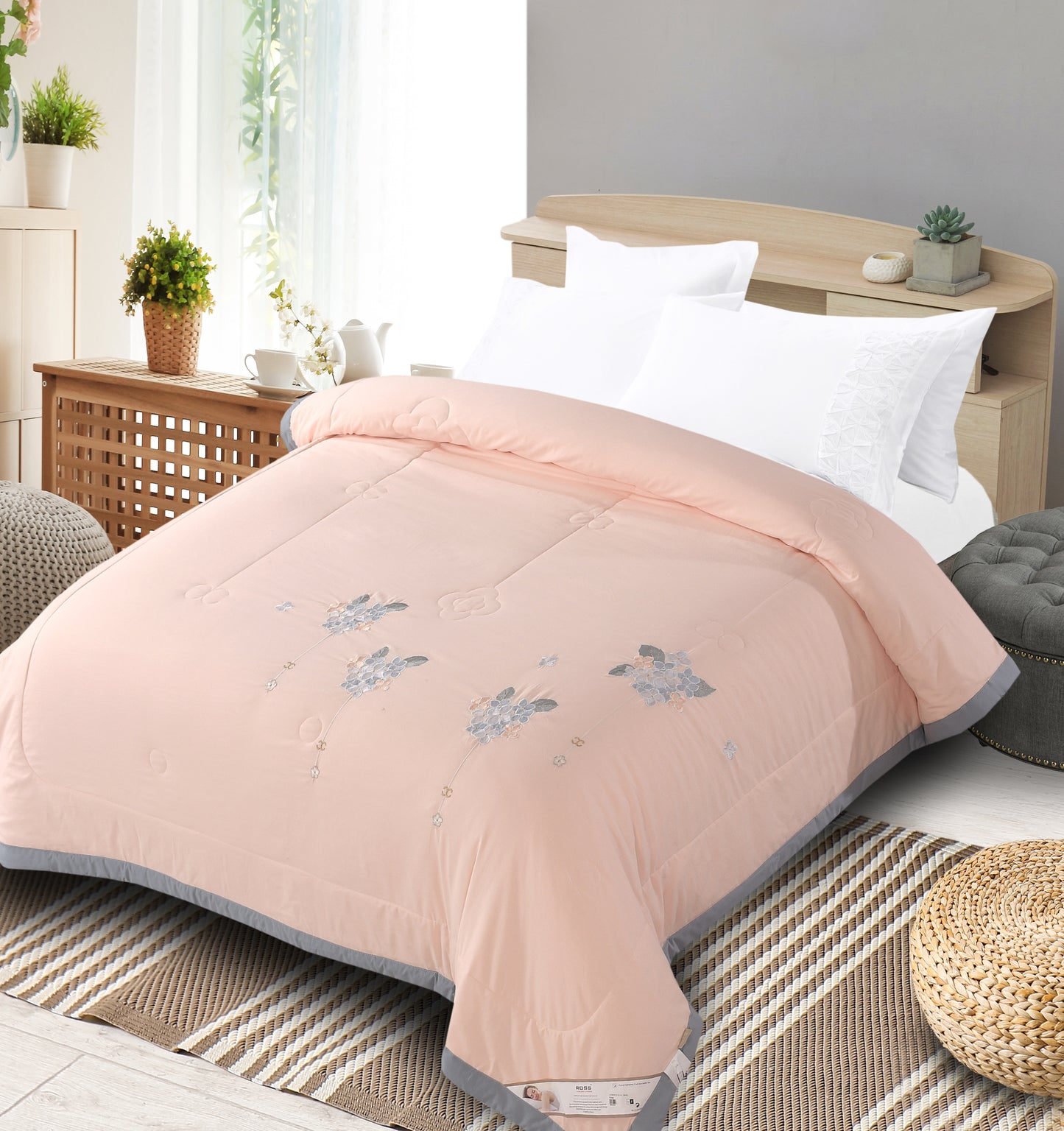 Dalton Comforter - Cotton Feel - Double Bed (90x100 inches)