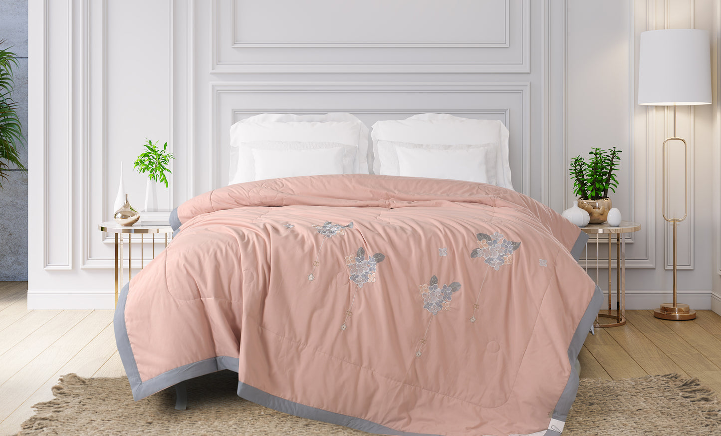Dalton Comforter - Cotton Feel - Double Bed (90x100 inches)