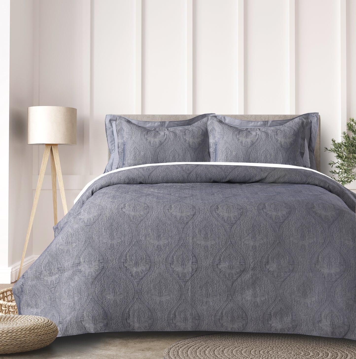 King Size Cotton Bed Spread - Silk Route by ROSS