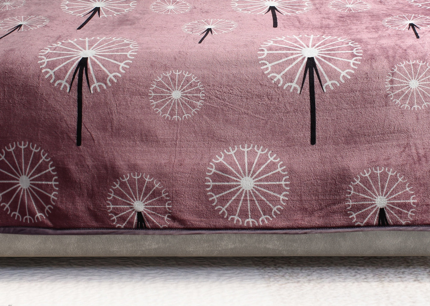 Orchid Winter Bedsheet -King Size (100x108 inches) with two Pillow Covers