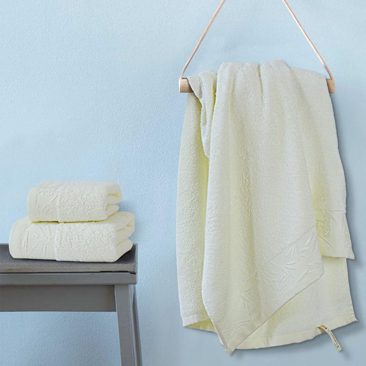 Spread Bamboo Towel - Cream 'High Absorbent & Super Soft 360 GSM