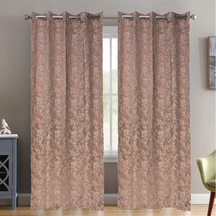 MNS  Capri Flowers Door Curtain
