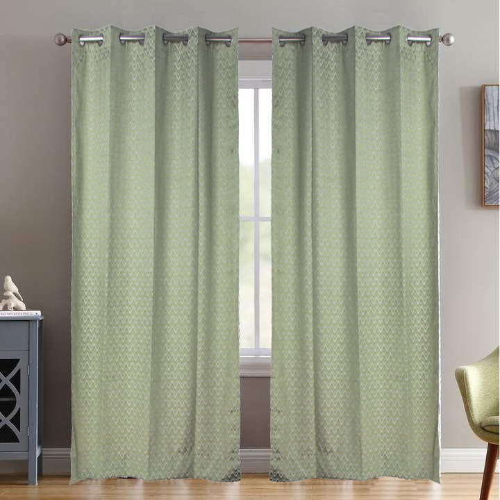 MNS  Capri Zig Zag Door Curtain