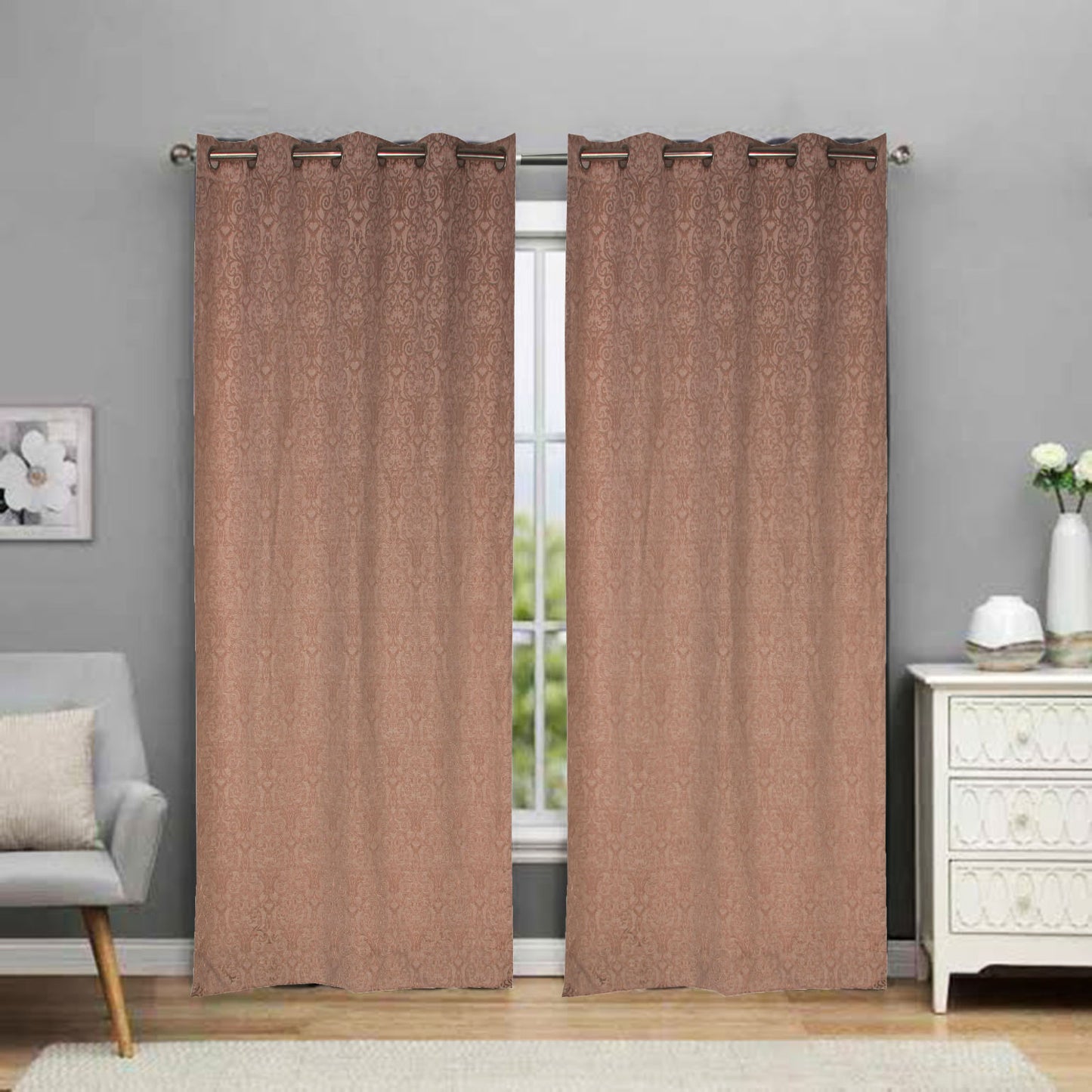 MNS  Capri Classic Door Curtain