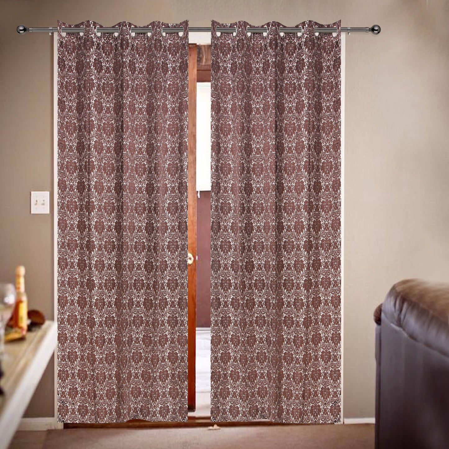 MNS  Capri Lotus Door Curtain