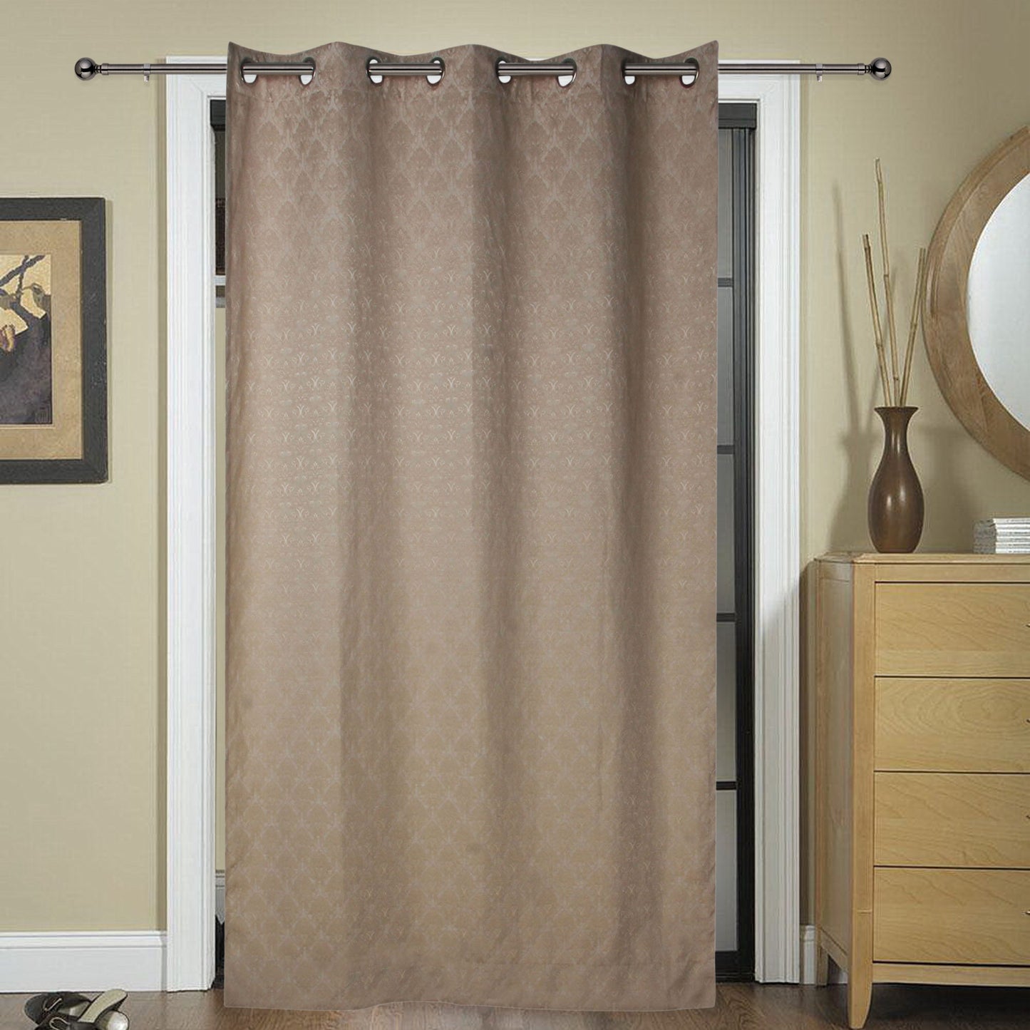 MNS  Capri Rose Door Curtain