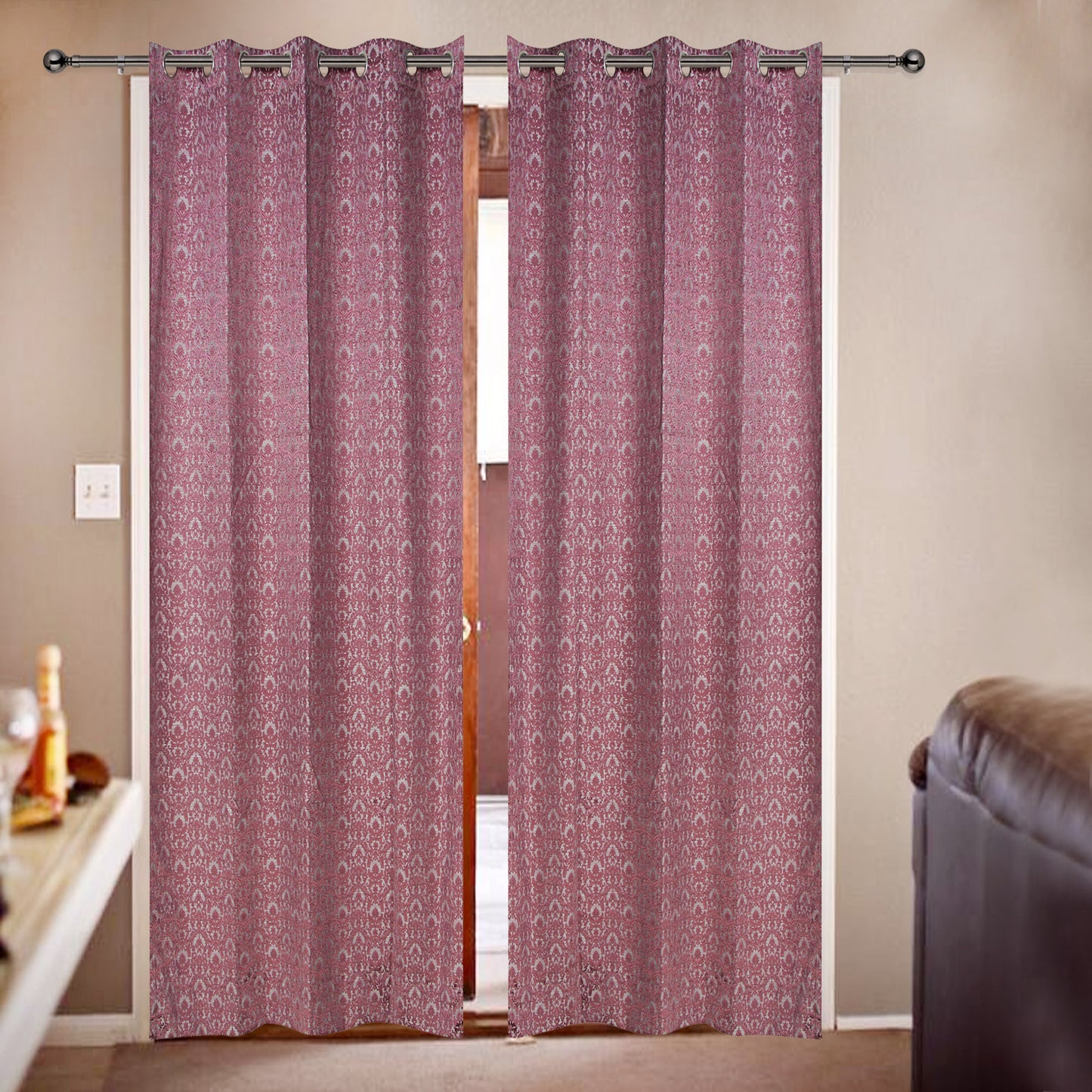 MNS  Capri Floral Door Curtain