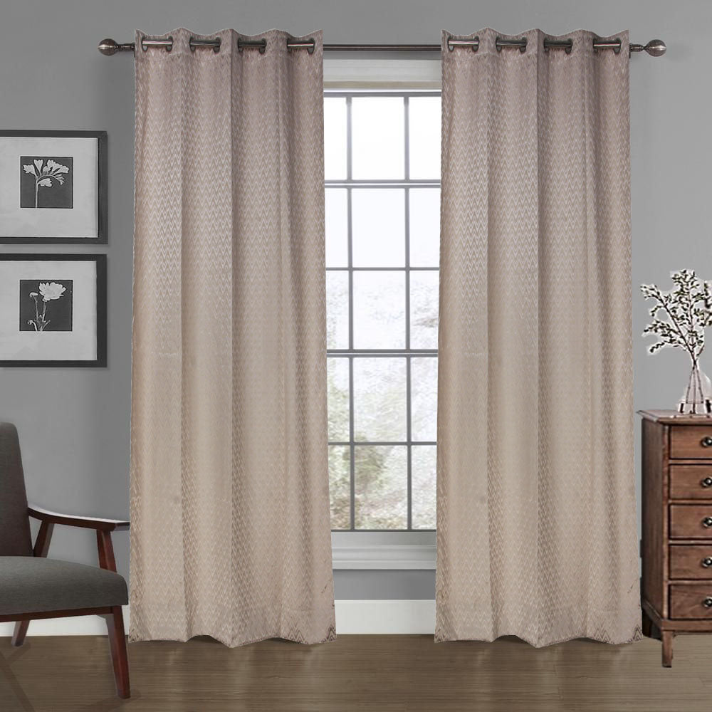 MNS  Capri Zig Zag Door Curtain