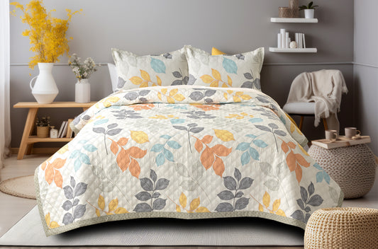 Colorado BedSpread -Double Bed (90x100 inches) with two Pillow covers