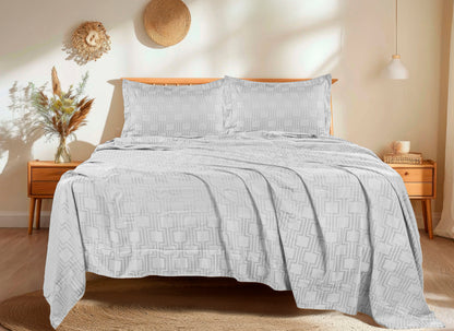 Essence Bedsheet -King Size (108x108 inches) - with two Pillow Covers