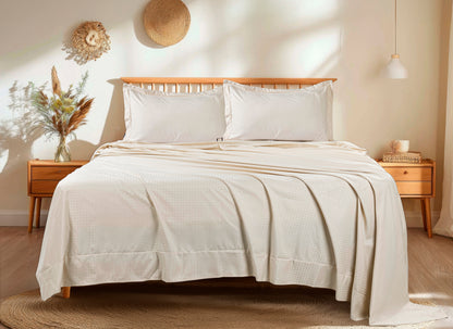 Essence Bedsheet -King Size (108x108 inches) - with two Pillow Covers