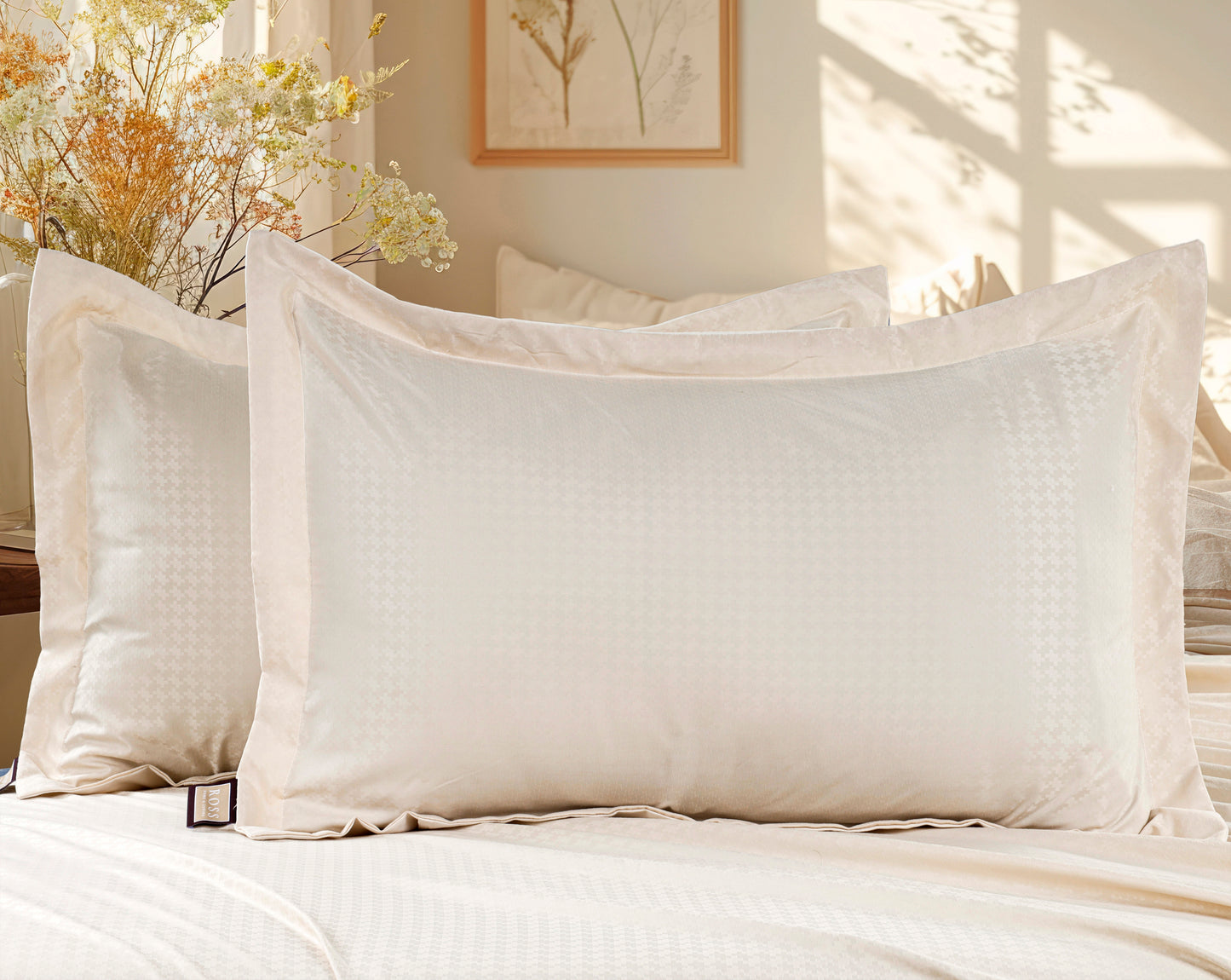 Essence Bedsheet -King Size (108x108 inches) - with two Pillow Covers