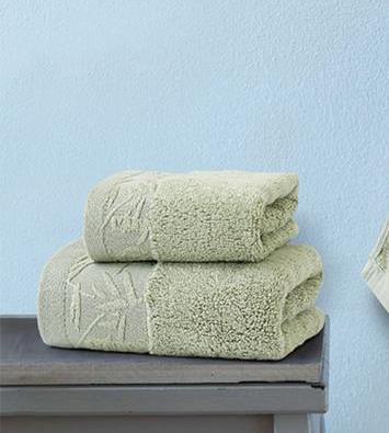 Spread Bamboo Towel - Olive 'High Absorbent & Super Soft 360 GSM