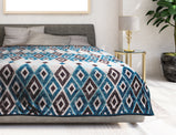 Winter Bed Sheet With Pillow Cover By Ross ( Orchid Collection )