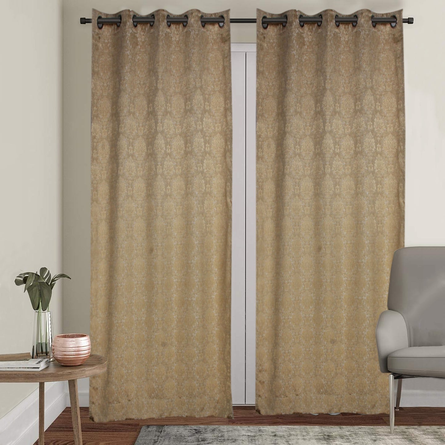 MNS  Capri Lotus Door Curtain